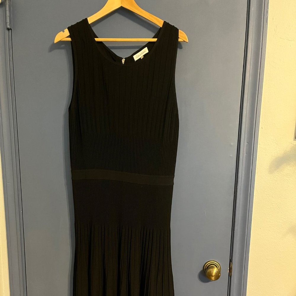Calvin Klein Black Knit Dress